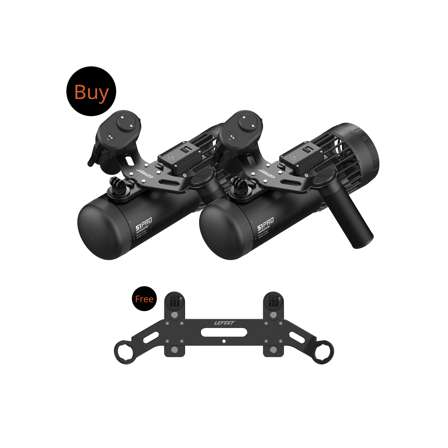 LEFEET S1 PRO – Dual Configuration Kit