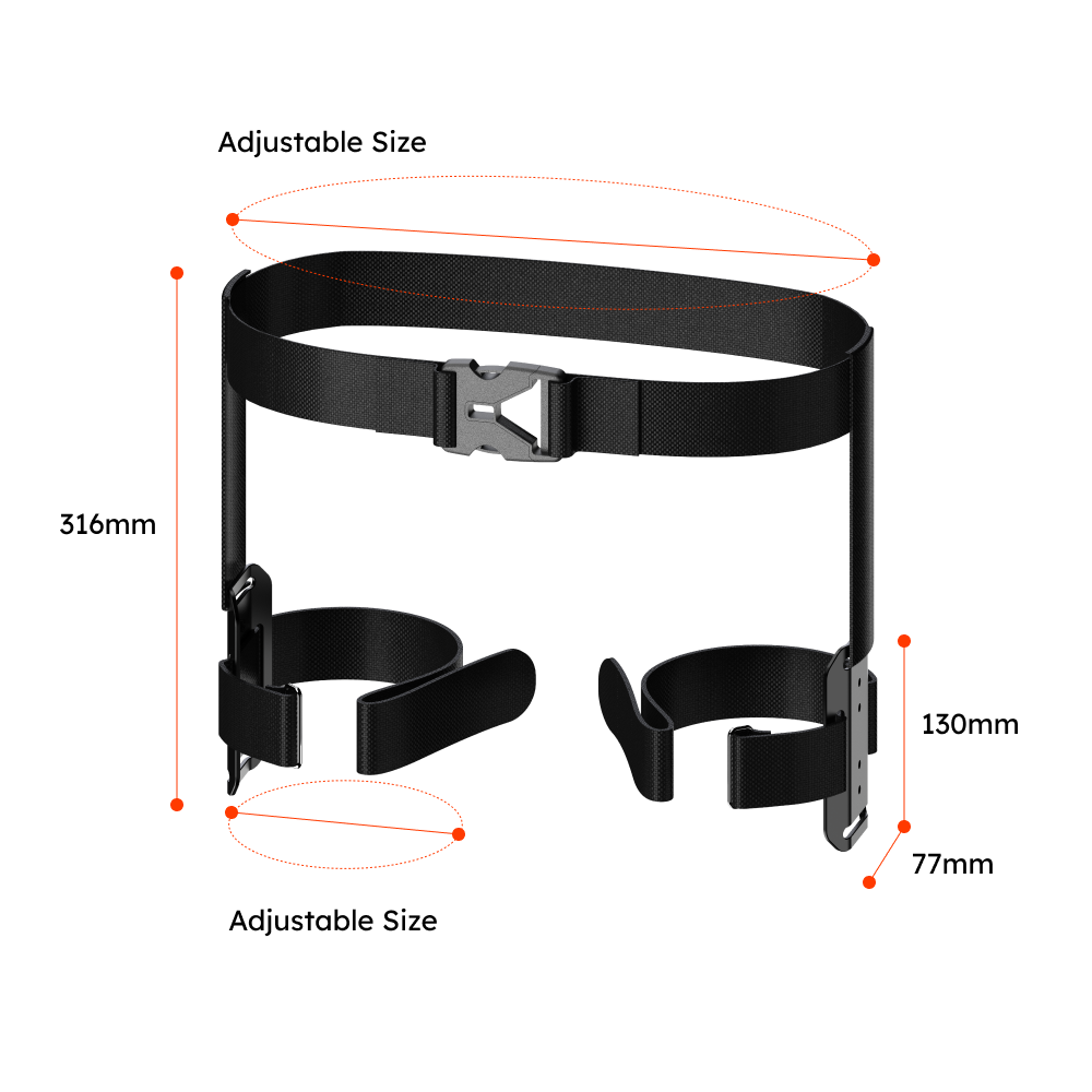 LEFEET P1 Lite – Hands-free leg mount