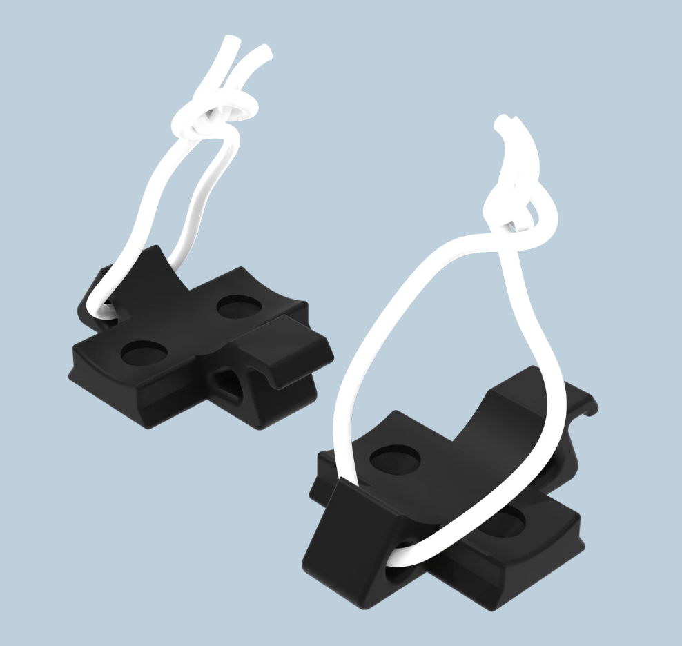 Mounting clip for WOW Shower storage