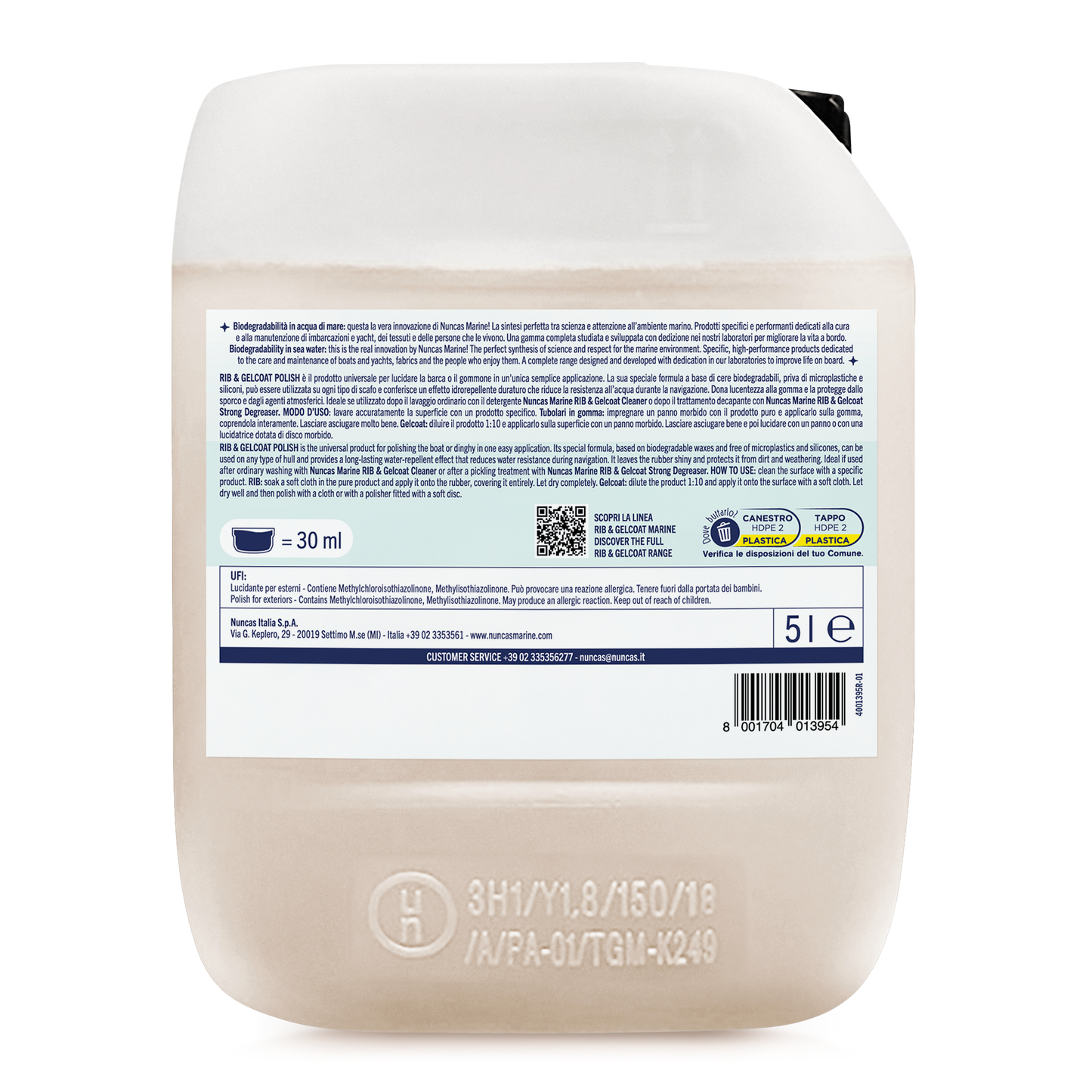 Nuncas Marine Rib & Gelcoat Polish - 5000 ml