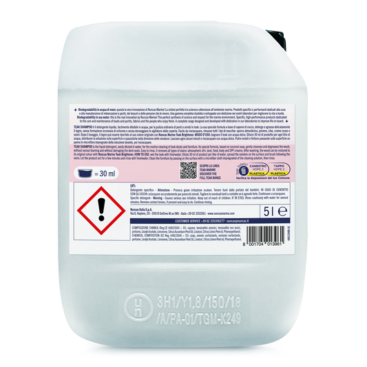 Nuncas Marine Teak Shampoo - 5000 ml