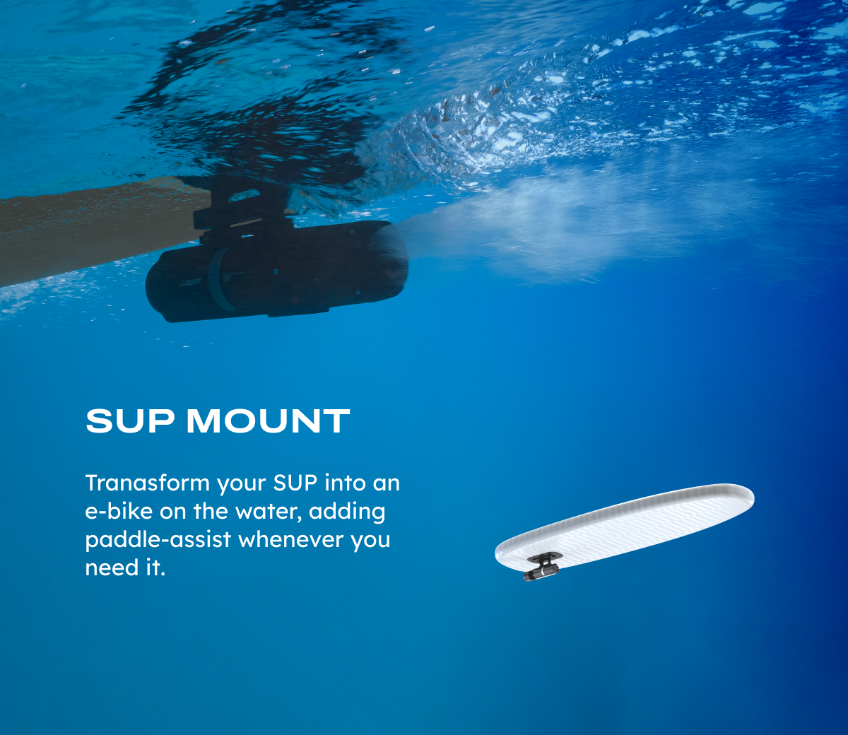 LEFEET P1 – Premium modular underwater water scooter