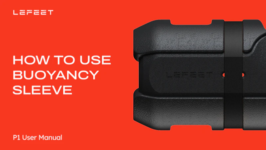 LEFEET P1 – Buoyancy Sleeve (galleggiante)