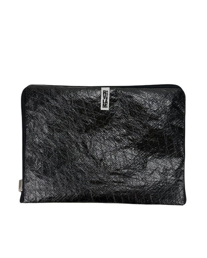 Porta computer zip 15" in vela recuperata